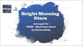 Bright Morning Stars TBB choral sheet music cover